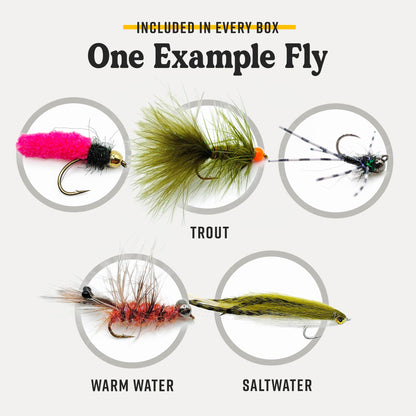 Postfly Warmwater Fly Tying Kit Box
