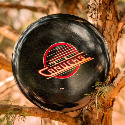Prodigy M4 500 Glimmer Plastic - NHL Vintage Hockey Vancouver Canucks Stamp - Angler's Pro Tackle & Outdoors