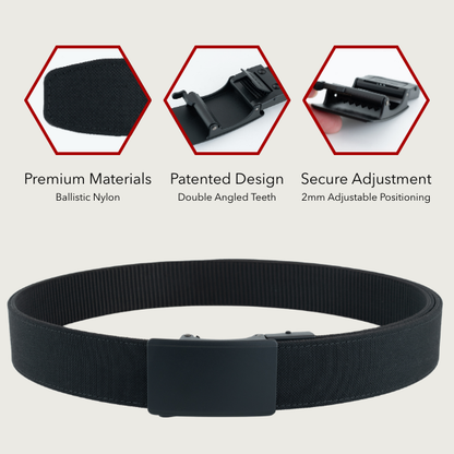 2ND AMEN Protector 1.0 EDC Belt 1.5" Width For Everyday Carry