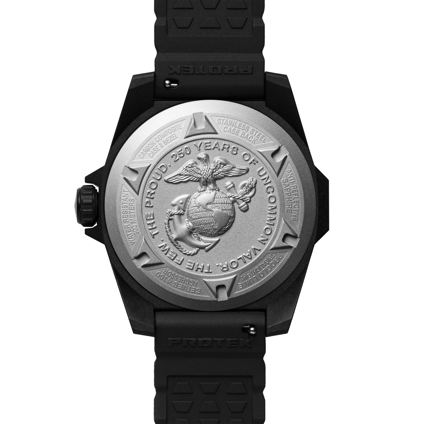ProTek Watches Model PT4101SF USMC Carbon Dive