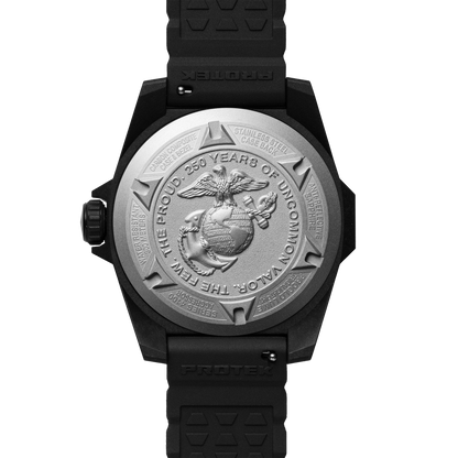 ProTek Watches Model PT4101SF USMC Carbon Dive