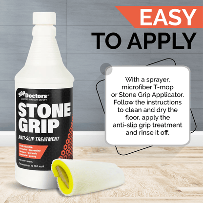 SlipDoctors Stone Grip - Non-Slip Tile Treatment