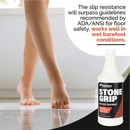 SlipDoctors Stone Grip - Non-Slip Tile Treatment