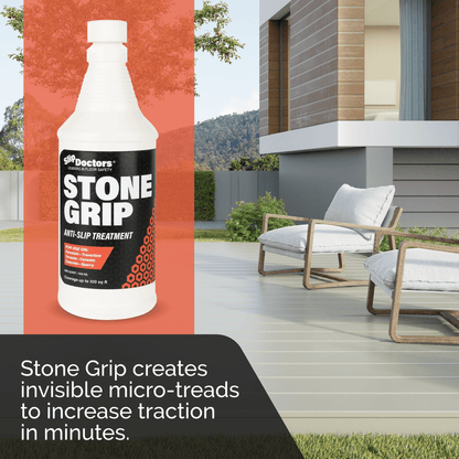 SlipDoctors Stone Grip - Non-Slip Tile Treatment