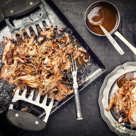 Pig of the Month BBQ Deluxe Pulled Pork Feast: Feeds 6-8