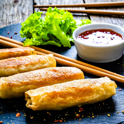 Pig of the Month BBQ BBQ Pulled Pork Egg Rolls – Smoked Pork & Crunchy Veggie Spring Rolls