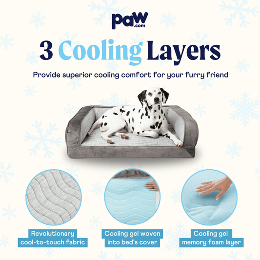 PupChill™ Cooling Bolster Dog Bed - Angler's Pro Tackle & Outdoors