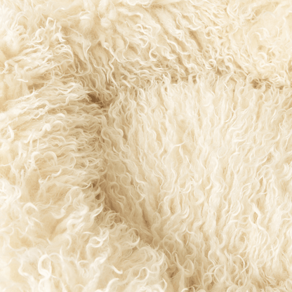 PupPouf™ Luxe Faux Fur Donut Dog Bed - Plush Sheep Ivory - Angler's Pro Tackle & Outdoors