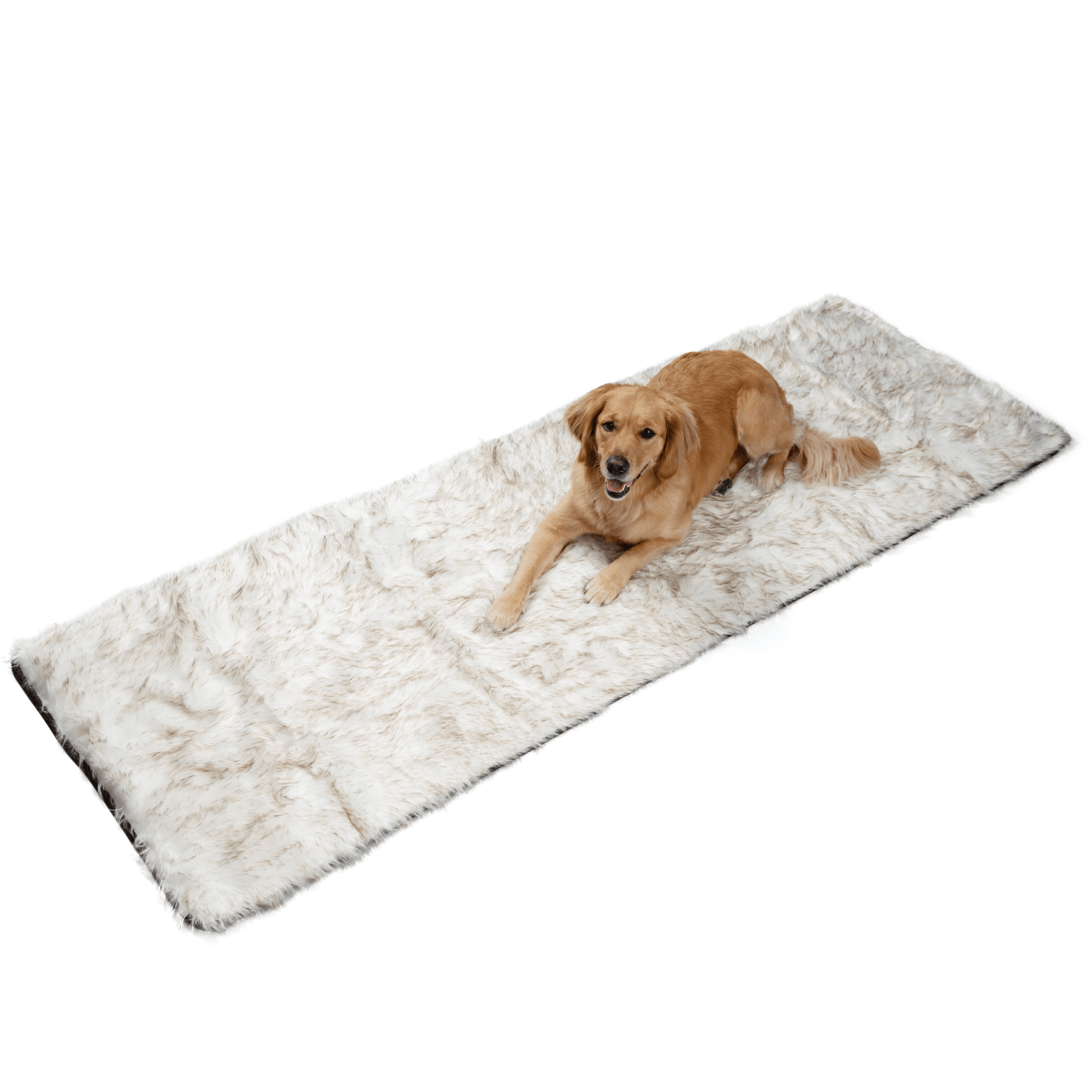 PupProtector™ Waterproof Bed Runner - White with Brown Accents - Angler's Pro Tackle & Outdoors