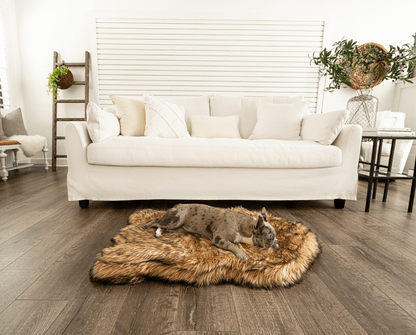 PupRug by Paw.com™ Faux Fur Orthopedic Dog Bed - Curve Sable Tan - Angler's Pro Tackle & Outdoors