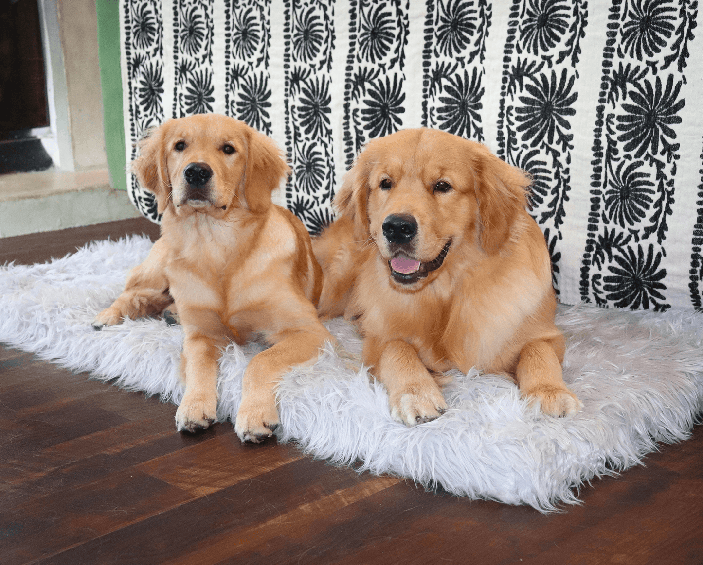 PupRug by Paw.com™ Faux Fur Orthopedic Dog Bed - Rectangle Grey - Angler's Pro Tackle & Outdoors