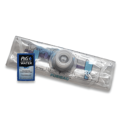 Puribag with P&G Water Filter Packets - Angler's Pro Tackle & Outdoors