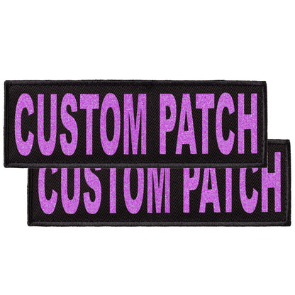 Dogline Personalized Removable Patches (Set of 2)