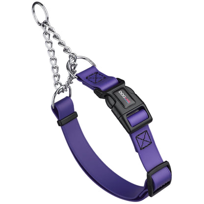 Dogline Biothane Adjustable Martingale Collar with Quick Release Buckle