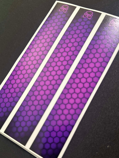 The Bowtique Black Drop Shadow Honeycomb Arrow Wraps