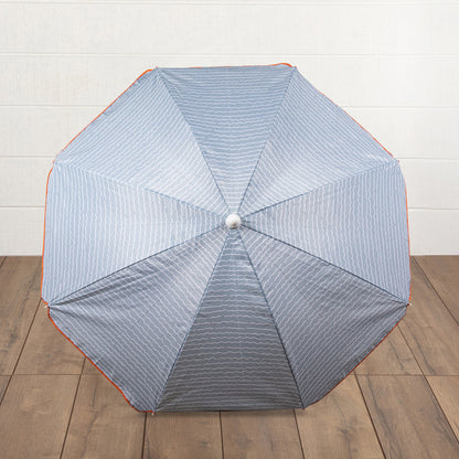 Picnic Time 5.5 Ft. Portable Beach Umbrella