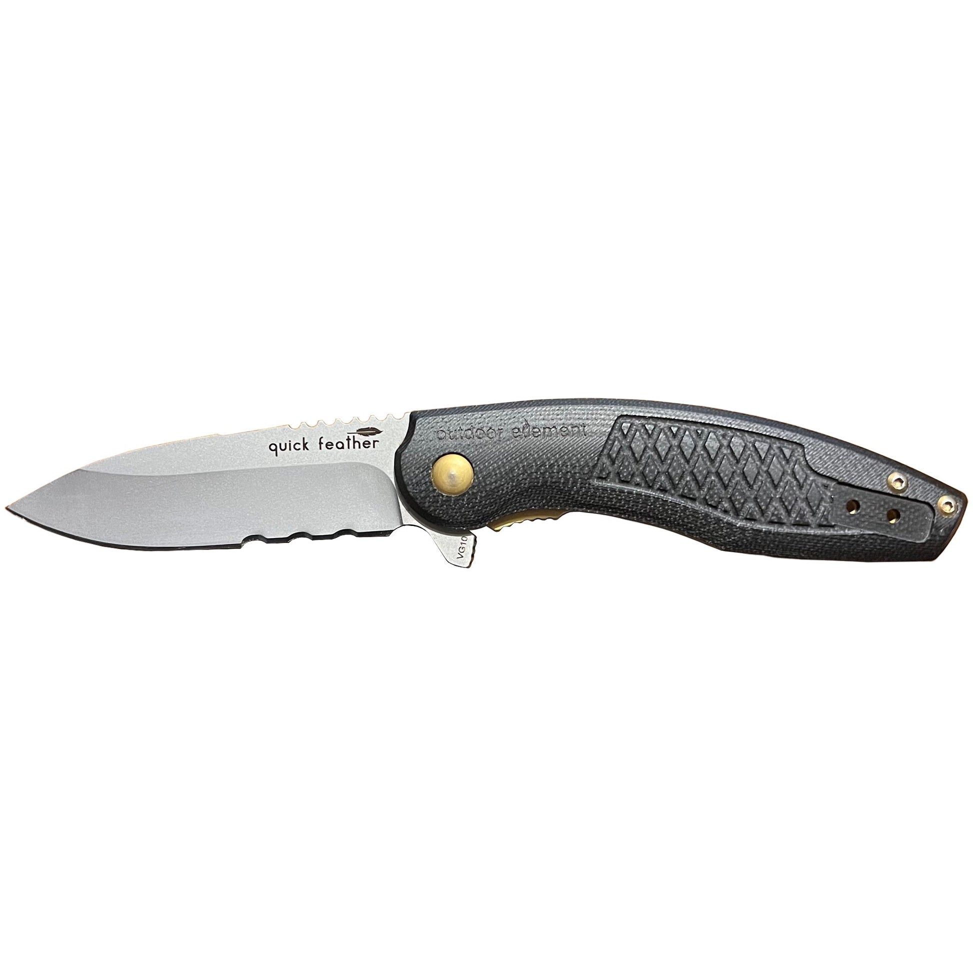 Quick Feather Folding Knife - Angler's Pro Tackle & Outdoors