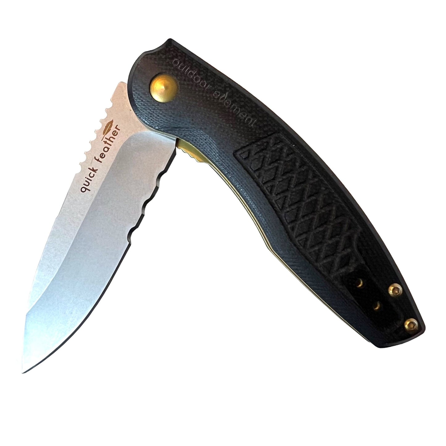 Quick Feather Folding Knife - Angler's Pro Tackle & Outdoors