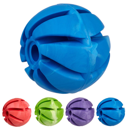 Dogline Rubber Spiral Ball