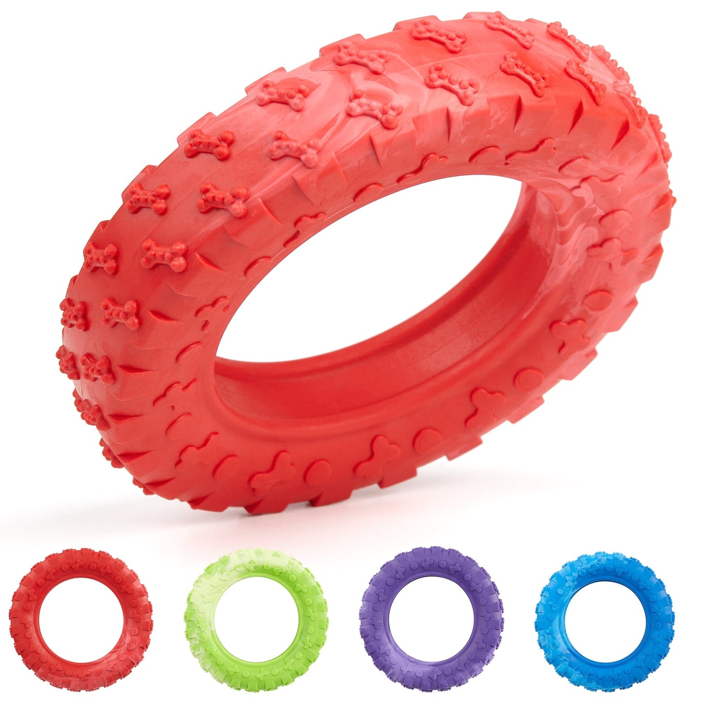Dogline Rubber Tire Toy