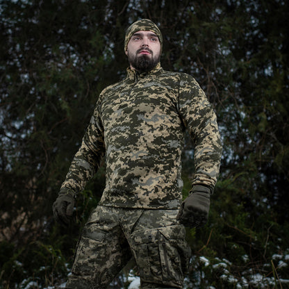 M-Tac Delta Fleece Jacket - Tactical Underwear Top Sweater 1/4 Zip