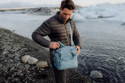 Picnic Time Tarana Recycled Lunch Bag Cooler with Utensils