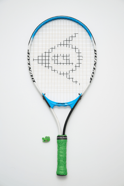 Racket Pets Alligator Green Tennis Overgrip Tape and Matching Shock Absorbing Dampener for Tennis Racket - Angler's Pro Tackle & Outdoors