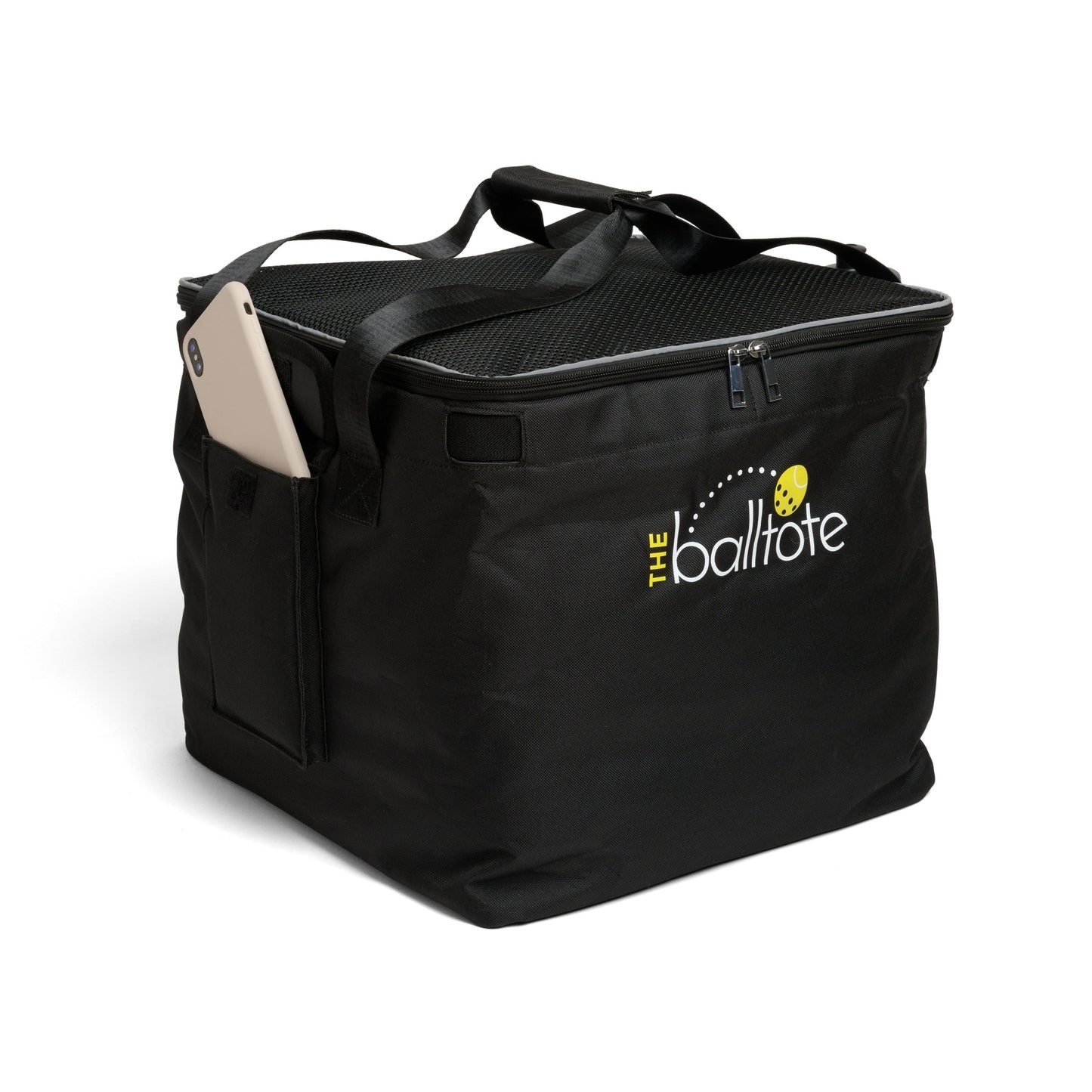 Racket Pets Ball Tote - Black Replacement Bag for Tennis and Pickleball Pro Teaching Cart - Angler's Pro Tackle & Outdoors