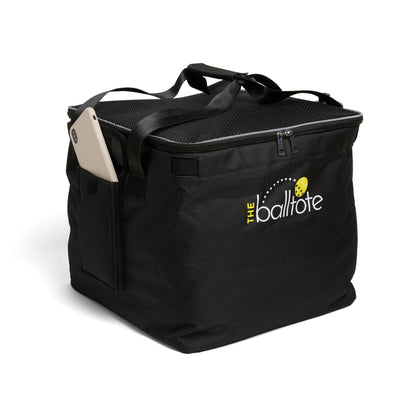 Racket Pets Ball Tote - Black Replacement Bag for Tennis and Pickleball Pro Teaching Cart - Angler's Pro Tackle & Outdoors