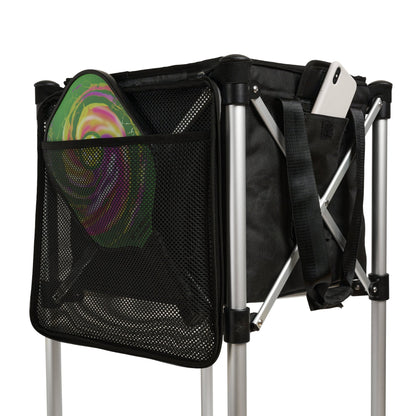 Racket Pets Ball Tote - Black Replacement Bag for Tennis and Pickleball Pro Teaching Cart - Angler's Pro Tackle & Outdoors