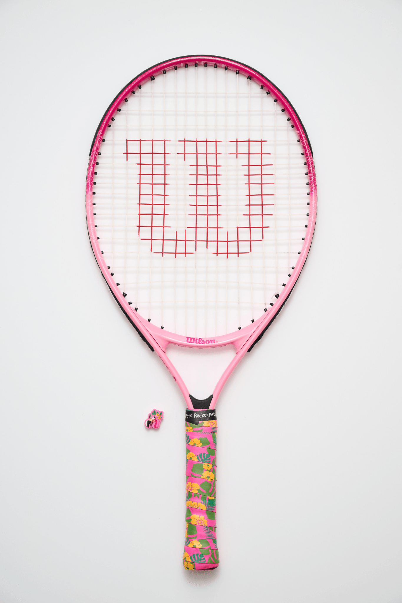 Racket Pets Flamingo Tennis Overgrip Tape and Matching Shock Absorbing Dampener for Tennis Racket - Angler's Pro Tackle & Outdoors