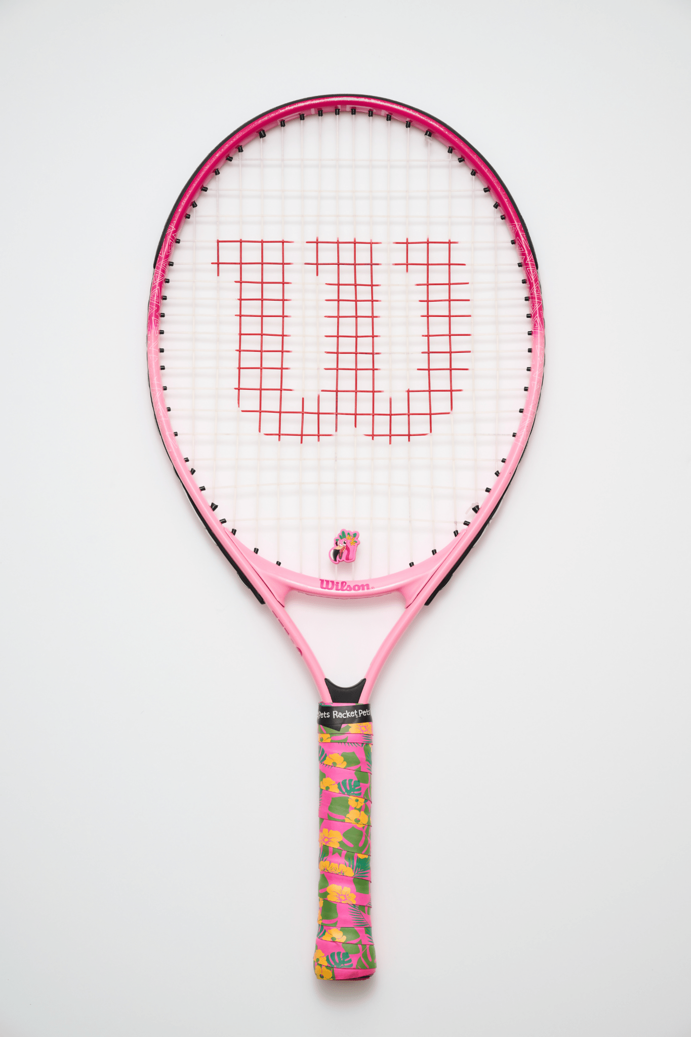 Racket Pets Flamingo Tennis Overgrip Tape and Matching Shock Absorbing Dampener for Tennis Racket - Angler's Pro Tackle & Outdoors