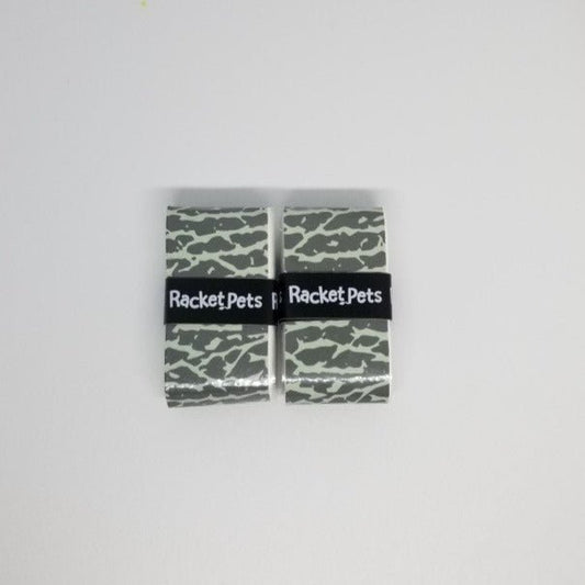 Racket Pets Overgrip Tape for Tennis Racket - Gray Elephant (pack of 2) - Angler's Pro Tackle & Outdoors