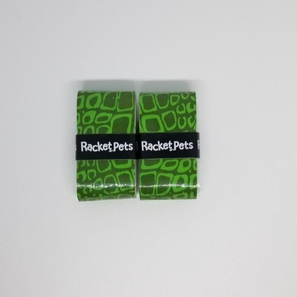 Racket Pets Overgrip Tape for Tennis Racket - Green Alligator (pack of 2) - Angler's Pro Tackle & Outdoors