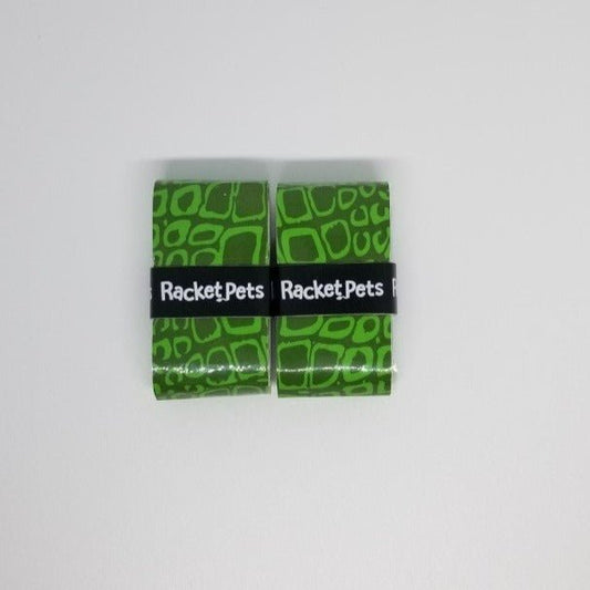 Racket Pets Overgrip Tape for Tennis Racket - Green Alligator (pack of 2) - Angler's Pro Tackle & Outdoors