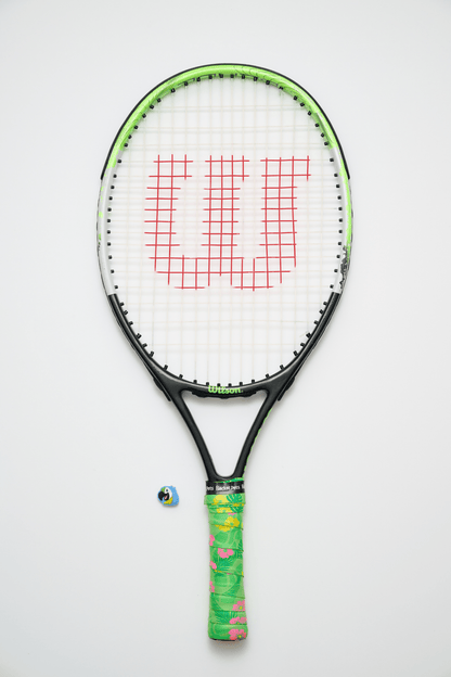 Racket Pets Parrot Tennis Overgrip Tape and Matching Shock Absorbing Dampener for Tennis Racket - Angler's Pro Tackle & Outdoors