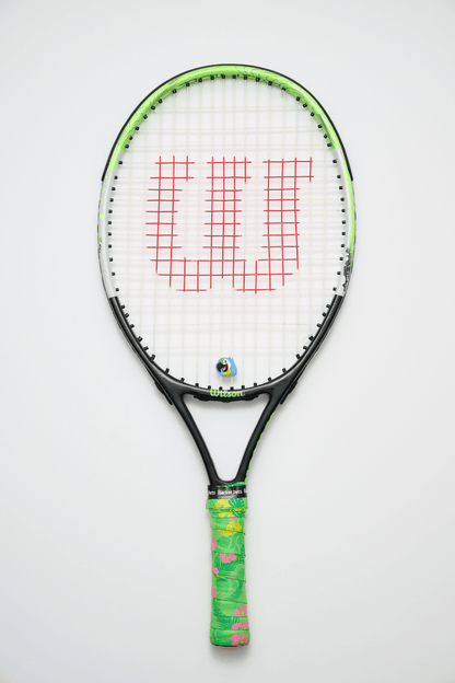 Racket Pets Parrot Tennis Overgrip Tape and Matching Shock Absorbing Dampener for Tennis Racket - Angler's Pro Tackle & Outdoors