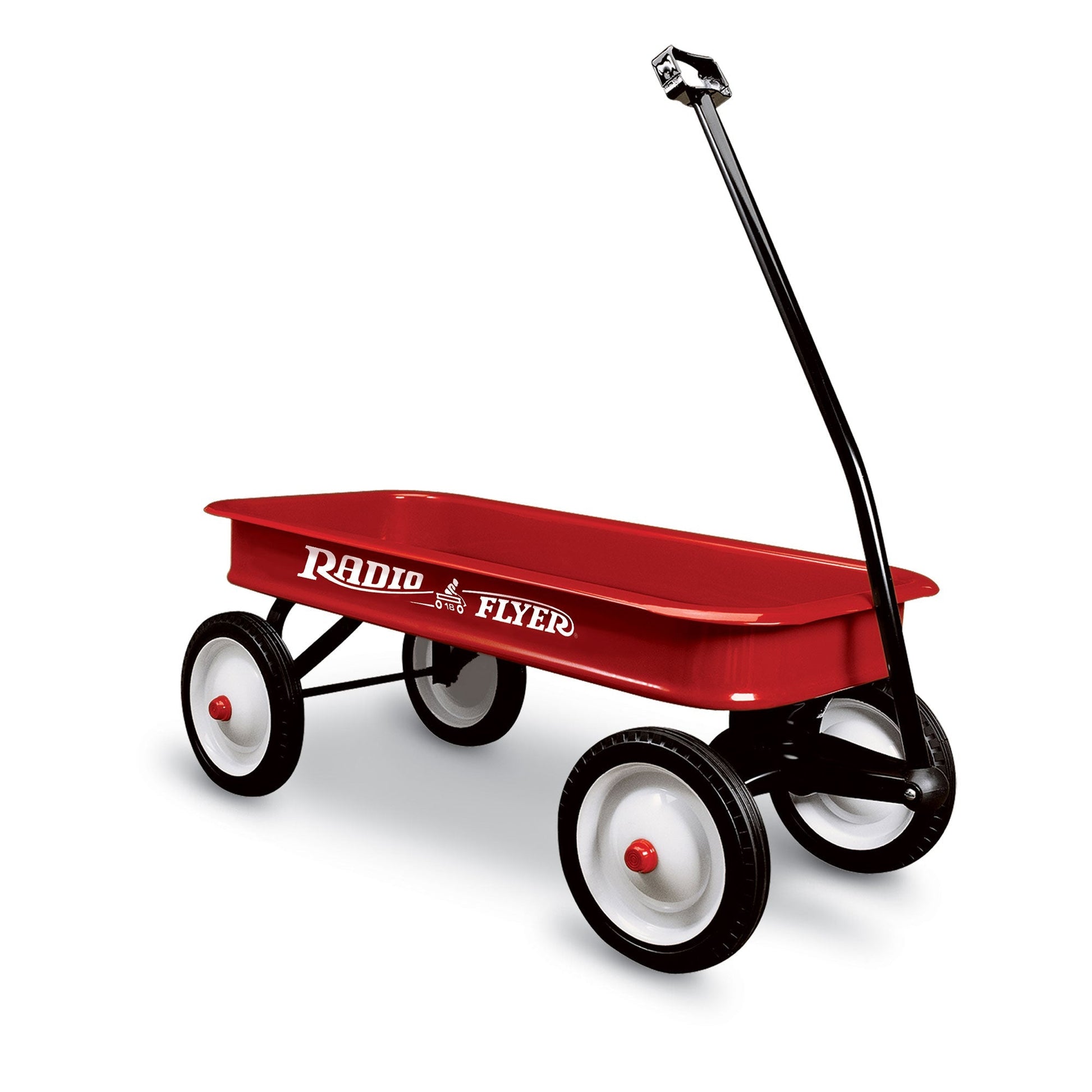 Radio Flyer 18Z 10 Inch Steel Wheels Timeless Classic Design Kids Red Wagon - Angler's Pro Tackle & Outdoors