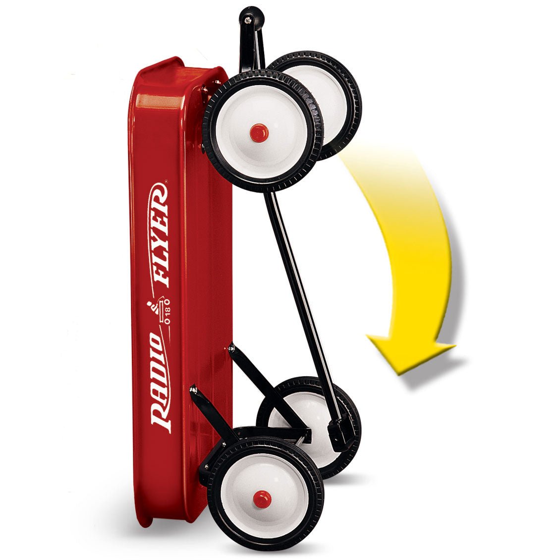 Radio Flyer 18Z 10 Inch Steel Wheels Timeless Classic Design Kids Red Wagon - Angler's Pro Tackle & Outdoors