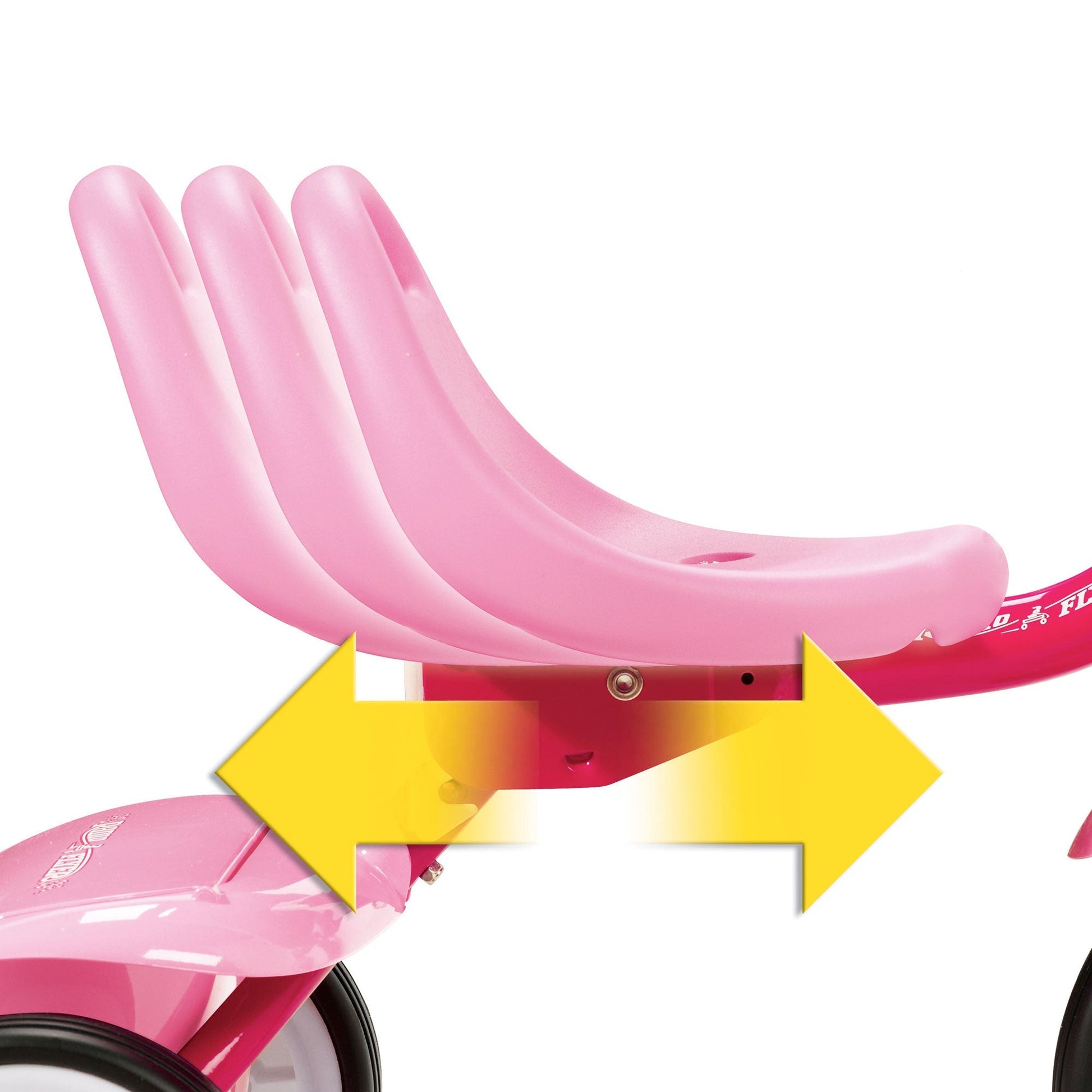 Radio Flyer 415PS Kids Readily Assembled Fold 2 Go Trike with Storage Bin, Pink - Angler's Pro Tackle & Outdoors