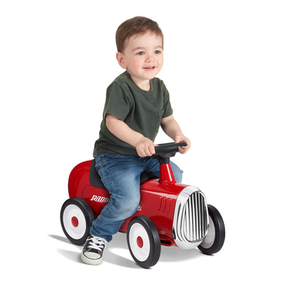 Radio Flyer 608Z Classic Steel Body Kids Little Red Roadster with Fun Sound Horn - Angler's Pro Tackle & Outdoors