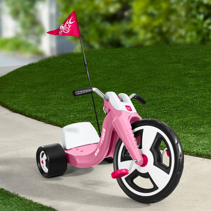 Radio Flyer Big Flyer Sport with Large Front Wheel and Adjustable Seat, Pink - Angler's Pro Tackle & Outdoors