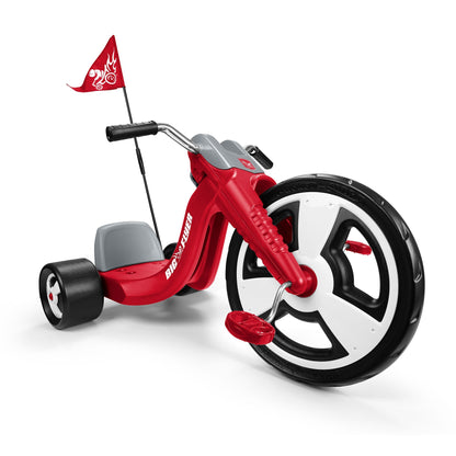 Radio Flyer Big Flyer Sport with Large Front Wheel and Adjustable Seat, Red - Angler's Pro Tackle & Outdoors