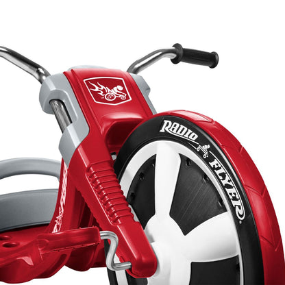 Radio Flyer Deluxe Big Flyer Big Front Wheel Chopper Style Trike for Ages 3 to 7 - Angler's Pro Tackle & Outdoors