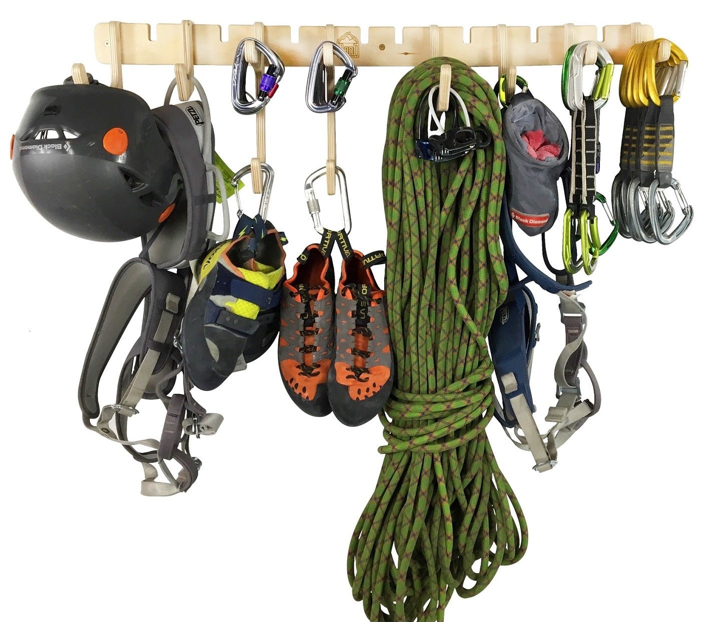 Climbing Rope Rying Rack Rado Racks THE ANCHOR climbing gear rack - Angler's Pro Tackle & Outdoors
