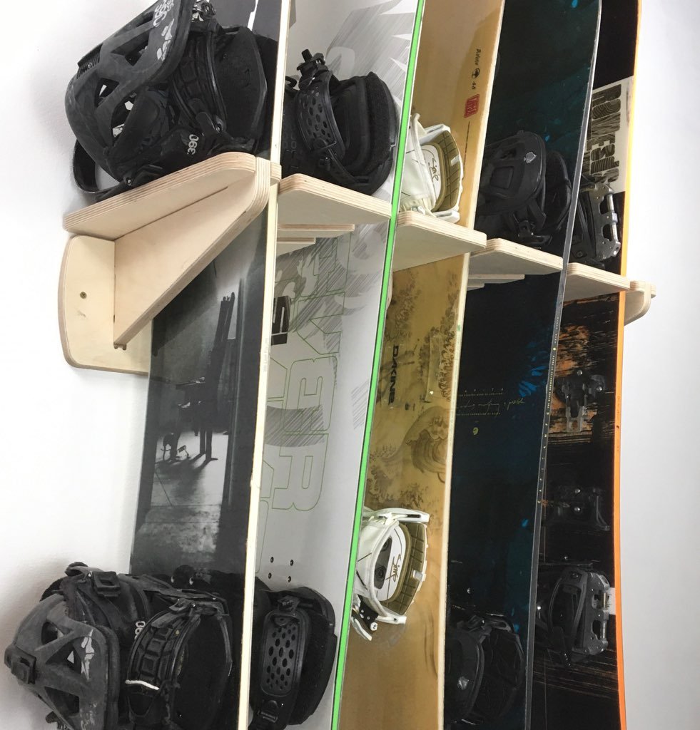 Rado Racks THE PONDEROSA snowboard wall rack - Angler's Pro Tackle & Outdoors