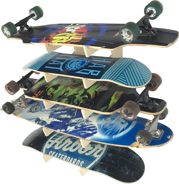 Rado Racks THE SHOWCASE skateboard wall rack - Angler's Pro Tackle & Outdoors
