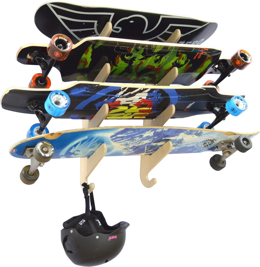 Rado Racks THE ANNEX skateboard wall rack