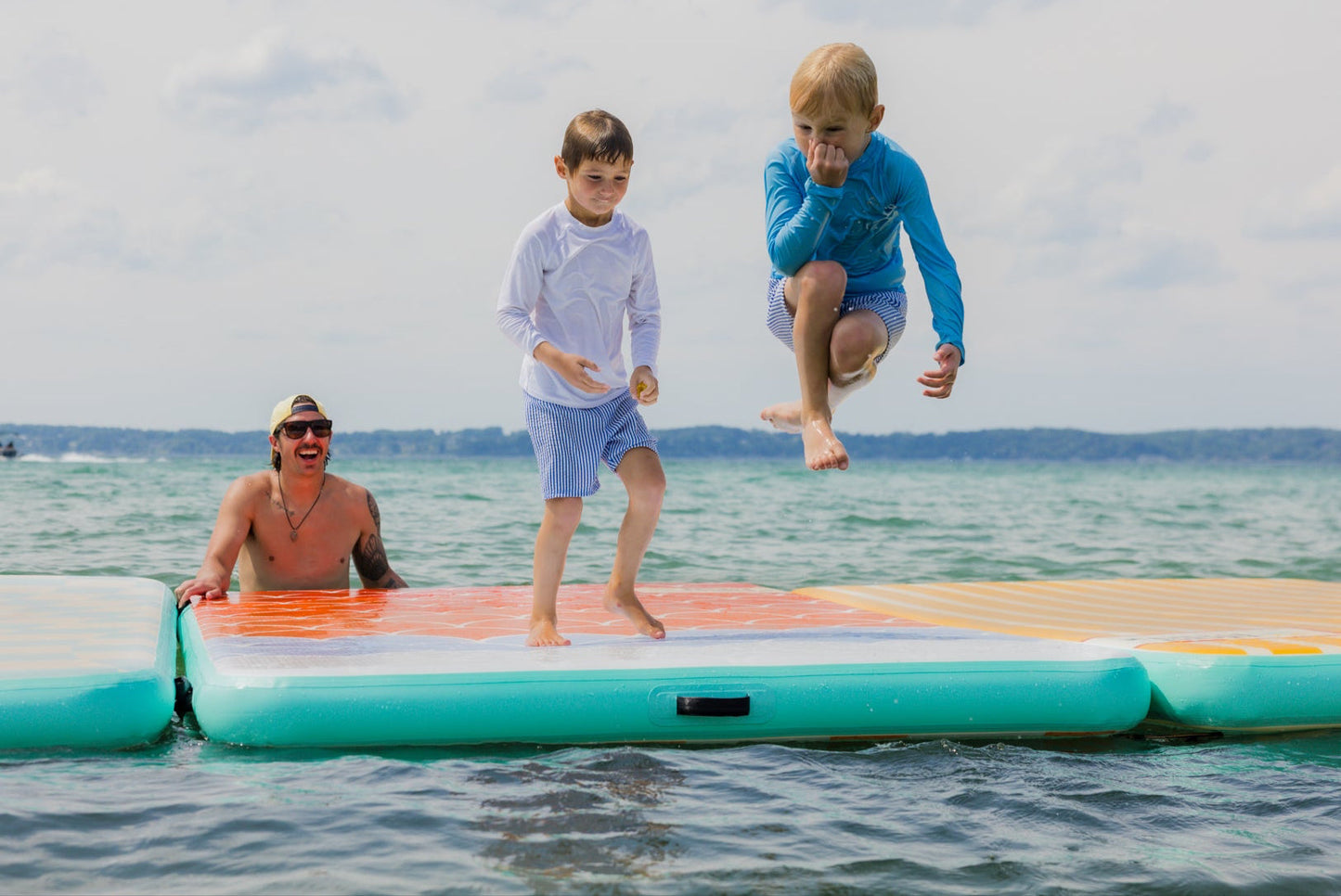 RadPadz Cannonballer | Abstract | 6’ x 12’ Inflatable Platform