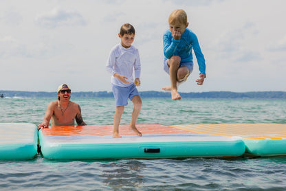 RadPadz Cannonballer | Abstract | 6’ x 12’ Inflatable Platform